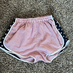 Lauren James American Flag ‘Shorties’ Shorts size XL